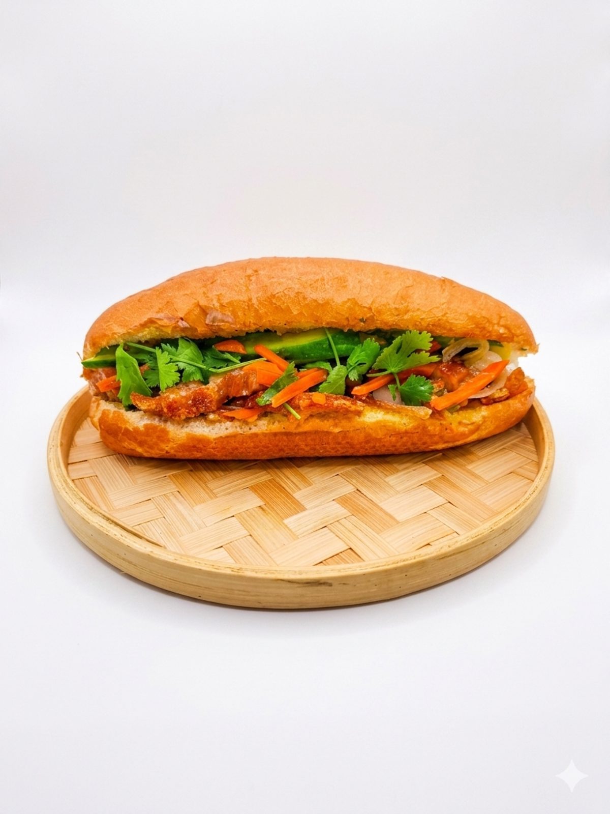 Bánh Mì Heo Quay - Roast Pork