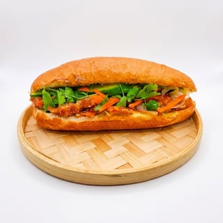 Bánh Mì Heo Quay - Roast Pork